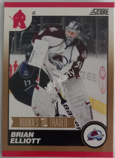 2010-11 Score Rookies & Traded - [Base] - Gold #576 Brian Elliott