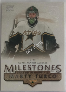 2003-04 Pacific - Milestones #4 Marty Turco
