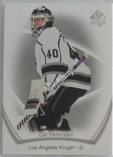 2021-22 SP Authentic - [Base] #37 Cal Petersen
