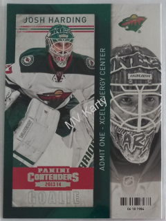 2013-14 Panini Playoff Contenders - [Base] #24 Josh Harding