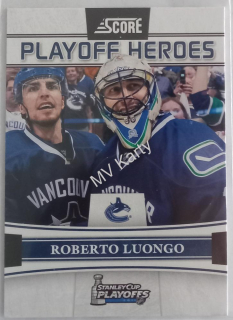 2011-12 Score - Playoff Heroes #10 Roberto Luongo