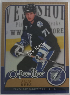 2008-09 O-Pee-Chee - [Base] - Rainbow Foil #319 Filip Kuba