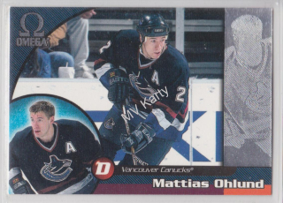 1998-99 Pacific Omega - [Base] #240 - Mattias Ohlund