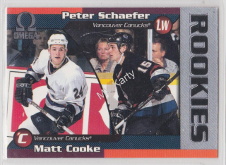 1998-99 Pacific Omega - [Base] #242 - Matt Cooke, Peter Schaefer