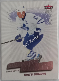 2008-09 Fleer Ultra - Difference Makers #DM20 Mats Sundin