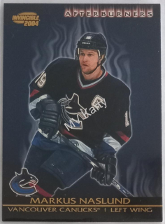 2003-04 Pacific Invincible - Afterburners #10 Markus Naslund
