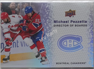 2023-24 Upper Deck Series 2 - Director of Boards #DB-4 Michael Pezzetta