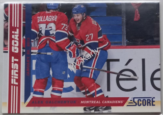 2013-14 Score - First Goal #FG-7 Alex Galchenyuk