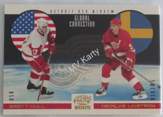 2004-05 Pacific - Global Connection #6 Brett Hull, Nicklas Lidstrom