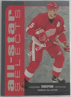 1999-00 In the Game Be A Player Memorabilia - All-Star Selects #SL-05 Nicklas Lidstrom