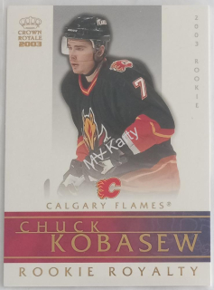 2002-03 Pacific Crown Royale - Rookie Royalty #5 Chuck Kobasew