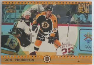 2002-03 Pacific - Impact Zone #3 Joe Thornton