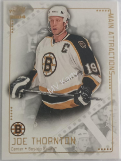 2003-04 Pacific - Main Attractions #3 Joe Thornton