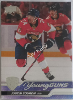 2023-24 Upper Deck Series 2 - [Base] #471  Young Guns - Justin Sourdif