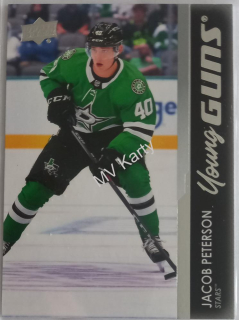 2021-22 Upper Deck Series 2 - [Base] #492  Young Guns - Jacob Peterson