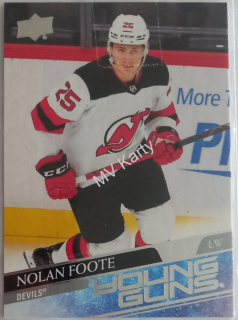 2020-21 Upper Deck Extended Series - [Base] #729  Young Guns - Nolan Foote