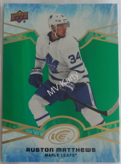 2018-19 Upper Deck Ice - [Base] - Green #48 Auston Matthews