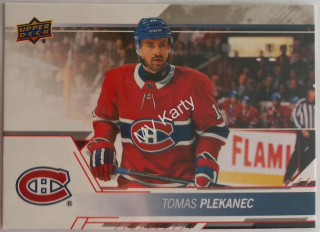 2019 Tomas Plekanec home made karta