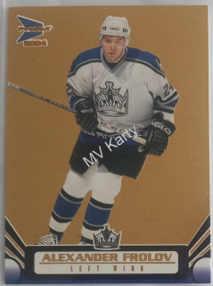 2003-04 Pacific Prism - [Base] - Gold #49 Alexander Frolov #/425