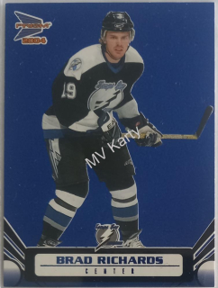 2003-04 Pacific Prism - [Base] - Blue #91 Brad Richards #/325