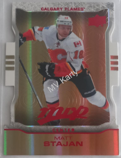 2014-15 Upper Deck MVP - [Base] - Colors & Contours Gold Die-Cut #55 Matt Stajan