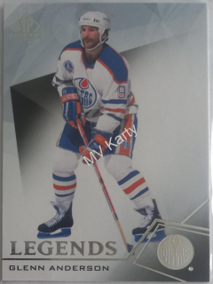 2015-16 SP Authentic - [Base] #117 Legends - Glenn Anderson
