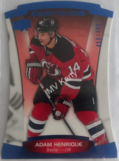 2015-16 Upper Deck Contours - [Base] - Blue #4 Adam Henrique #/499
