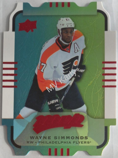 2015-16 Upper Deck MVP - [Base] - Colors & Contours #80 Teal - Level 3 - Wayne Simmonds