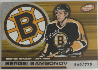 2002-03 Pacific Atomic - [Base] - Hobby Parallel #7 Sergei Samsonov #/775
