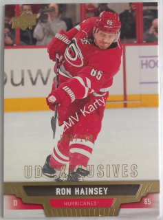 2013-14 Upper Deck - [Base] - UD Exclusives #389 Ron Hainsey #/100