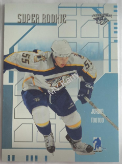2003-04 In the Game Be A Player Memorabilia - Super Rookies #SR-14 Jordin Tootoo