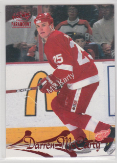 1997-98 Pacific Paramount - [Base] - Red #68 - Darren McCarty