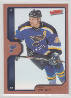 2002-03 Upper Deck Victory - [Base] - Bronze #187 - Doug Weight