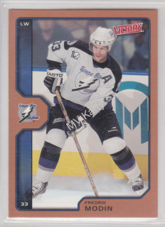 2002-03 Upper Deck Victory - [Base] - Bronze #196 - Fredrik Modin
