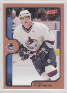 2002-03 Upper Deck Victory - [Base] - Bronze #205 - Brendan Morrison