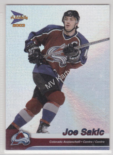 2002-03 Pacific Prism Platinum McDonald's - [Base] #10 - Joe Sakic