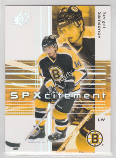 2002-03 SPx - [Base] #78 - Sergei Samsonov