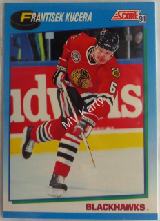 1991-92 Score Canadian - [Base] - Bilingual #390 Frantisek Kucera