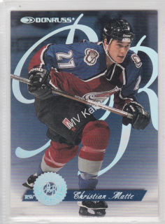 1997-98 Donruss - Rated Rookie #6 - Christian Matte