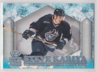 1999-00 Pacific Crown Royale - Ice Elite #25 - Steve Kariya