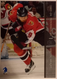 2003-04 In the Game Be A Player Memorabilia - [Base] #51 Martin Havlat
