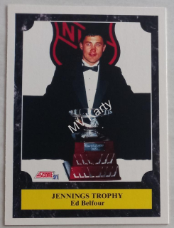 1991-92 Score American - [Base] #433 Ed Belfour