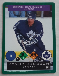 1995-96 Playoff One on One Challenge - [Base] #203 Kenny Jonsson