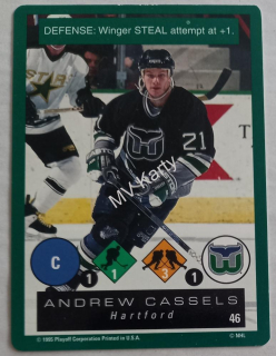 1995-96 Playoff One on One Challenge - [Base] #46 Andrew Cassels