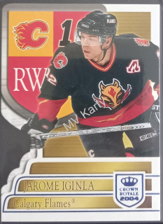 2003-04 Pacific Crown Royale - [Base] - Blue #13 Jarome Iginla #/850