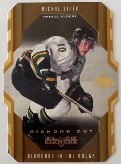 1999-00 Upper Deck Black Diamond - [Base] - Diamond Cut #116  Michal Sivek