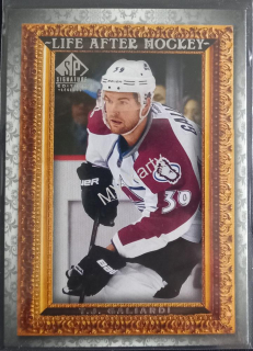2020-21 Upper Deck SP Signature Edition Legends - Life After Hockey #LA-19 T.J. Galiardi