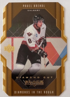 1999-00 Upper Deck Black Diamond - [Base] - Diamond Cut #91  Pavel Brendl