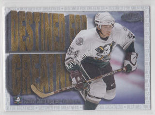 2002-03 Pacific Exclusive - Destined for Greatness #1 - Stanislav Chistov