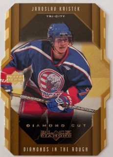 1999-00 Upper Deck Black Diamond - [Base] - Diamond Cut #111  Jaroslav Kristek